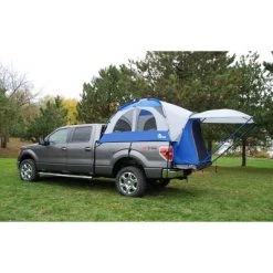Napier Sportz Vehicle Specific Compact Short Truck Bed Portable 2 Person Outdoor Camping Tent with Optional 4 x 4 Foot Sun Awning, Blue -Outlet Camping Gear Store unnamed file 3743