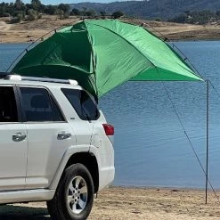Kamp-Rite KAMPAWN319 SUV Sport Multi Use Outdoor Shade Shelter Tent Camping Awning w/ 3 Poles, 2 Legs, & Carry Bag, Jolly Green -Outlet Camping Gear Store unnamed file 3747