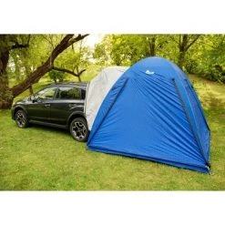 Napier Sportz Dome-To-Go Universal CUV/SUV/Van Vehicle Cargo Portable 3 Season 4 Person Outdoor Camping Ground Tent with Optional Awning, Blue/Gray -Outlet Camping Gear Store unnamed file 3750