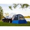 Napier Sportz Link Portable 4 Person Truck Bed Attachment Outdoor Camping Tent with Convenient Carry Bag, Blue (Trunk Tent Not Included)
