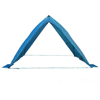 Lightspeed Outdoors 221091 A-Shade Outdoor Beach Tent with UV Protection and Adjustable Height and Width for Parks, Festivals, Beaches, and More, Blue 3 Lightspeed Outdoors 221091 A-Shade Outdoor Beach Tent with UV Protection and Adjustable Height and Width for Parks, Festivals, Beaches, and More, Blue
