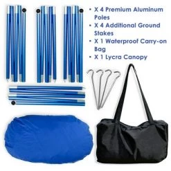 Costway Family Beach Tent Canopy w/ 4 Poles Sandbag Anchors 7'x7' UPF50+ Blue 12 Costway Family Beach Tent Canopy w/ 4 Poles Sandbag Anchors 7'x7' UPF50+ Blue -Outlet Camping Gear Store unnamed file 3971