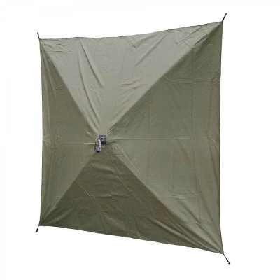 CLAM Quick-Set Escape 12 x 12 Foot Portable Pop-Up Camping Outdoor Gazebo Screen Tent Canopy Shelter and Carry Bag with 6 Wind and Sun Panels, Green 4 CLAM Quick-Set Escape 12 x 12 Foot Portable Pop-Up Camping Outdoor Gazebo Screen Tent Canopy Shelter and Carry Bag with 6 Wind and Sun Panels, Green - Image 2