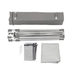 Core Equipment 10'x10' Instant Canopy with Sun Wall - Gray -Outlet Camping Gear Store unnamed file 4060