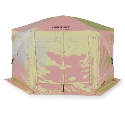 Clam Outdoors Clam Quick Set Pavilion Portable Canopy + 150 x 150 Inch Floor Tarp Attachment 3 Clam Outdoors Clam Quick Set Pavilion Portable Canopy + 150 x 150 Inch Floor Tarp Attachment