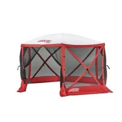 Clam Outdoors Clam Quick Set Escape Sport Tailgating Shelter Tent + Wind & Sun Panels (3 pack)