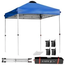 Costway 6x6 FT Pop Up Canopy Tent Camping Sun Shelter W/ Roller Bag 22 Costway 6x6 FT Pop Up Canopy Tent Camping Sun Shelter W/ Roller Bag -Outlet Camping Gear Store unnamed file 4084