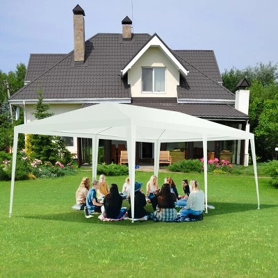 Costway 10'x20'Canopy Pavilion Cater Events Outdoor Party Wedding Tent 5 Costway 10'x20'Canopy Pavilion Cater Events Outdoor Party Wedding Tent - Image 3