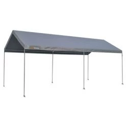 TrueShelter True Shelter 10 x 20 Foot All Weather Protection Sun Blocker Portable Car Canopy