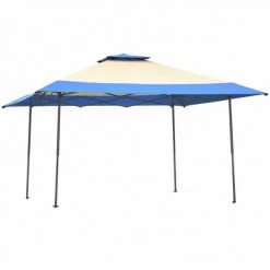 Costway 13'x13' Gazebo Canopy Shelter Awning Tent Patio Garden Outdoor Companion Blue -Outlet Camping Gear Store unnamed file 4152