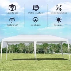 Costway 10'x20' Outdoor Party Wedding Tent Heavy Duty Canopy Pavilion -Outlet Camping Gear Store unnamed file 4157