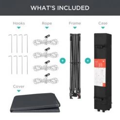 Best Choice Products 10x10ft Easy Setup Pop Up Canopy Instant Portable Tent w/ 1-Button Push, Wheeled Carry Case 17 Best Choice Products 10x10ft Easy Setup Pop Up Canopy Instant Portable Tent w/ 1-Button Push, Wheeled Carry Case -Outlet Camping Gear Store unnamed file 4169