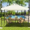 Costway 2 Tier 10'x10' Patio Gazebo Canopy Tent Steel Frame Shelter Awning -Outlet Camping Gear Store unnamed file 4186