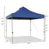 Costway 10' x 10' Portable Pop Up Canopy Event Party Tent Adjustable W/Roller Bag WhiteBlueGrey -Outlet Camping Gear Store unnamed file 4195
