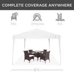 Best Choice Products 10x10ft Outdoor Portable Adjustable Instant Pop Up Gazebo Canopy Tent w/ Carrying Bag -Outlet Camping Gear Store unnamed file 4262