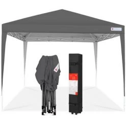 Best Choice Products 10x10ft Outdoor Portable Adjustable Instant Pop Up Gazebo Canopy Tent w/ Carrying Bag -Outlet Camping Gear Store unnamed file 4268