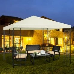 Costway 10'x10' Patio Gazebo Canopy Tent Steel Frame Shelter Patio Party Awning -Outlet Camping Gear Store unnamed file 4283