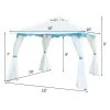 Costway 2 Tier 10'x10' Patio Gazebo Canopy Tent Steel Frame Shelter Awning W/Side Walls -Outlet Camping Gear Store unnamed file 4290