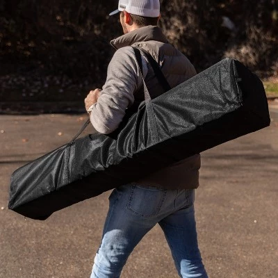 Emma and Oliver 8'x8' Weather Resistant Easy Pop Up Slanted Leg Canopy Tent with Carry Bag 5 Emma and Oliver 8'x8' Weather Resistant Easy Pop Up Slanted Leg Canopy Tent with Carry Bag - Image 3