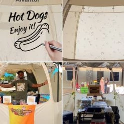 12'x12' Pop Up Portable Vendor Booth Gazebo - Alvantor -Outlet Camping Gear Store unnamed file 4349