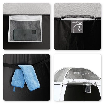 4' x 4' x 7' Pop-up Portable Outdoor Shower Tent - Alvantor 5 4' x 4' x 7' Pop-up Portable Outdoor Shower Tent - Alvantor - Image 3