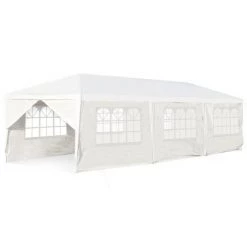 Costway 10'x30' Outdoor Party Wedding Tent Canopy Heavy duty Gazebo