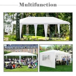 Costway Outdoor 10'x20' Canopy Tent Heavy Duty Wedding Party Sidewalls Window Carry Bag -Outlet Camping Gear Store unnamed file 4378