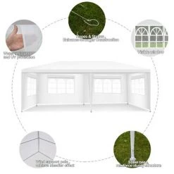 Costway Outdoor 10'x20' Canopy Tent Heavy Duty Wedding Party Sidewalls Window Carry Bag -Outlet Camping Gear Store unnamed file 4380