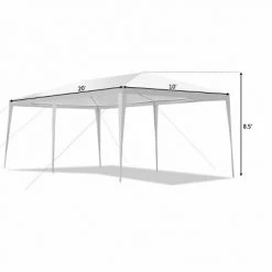 Costway Outdoor 10'x20' Canopy Tent Heavy Duty Wedding Party Sidewalls Window Carry Bag -Outlet Camping Gear Store unnamed file 4382