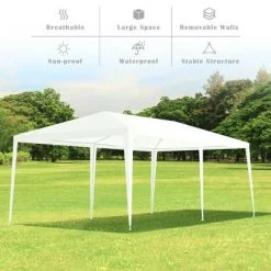 Costway Wedding Tent Canopy Party 10'x20' Heavy Duty Gazebo Cater Event W/Side Walls 16 Costway Wedding Tent Canopy Party 10'x20' Heavy Duty Gazebo Cater Event W/Side Walls -Outlet Camping Gear Store unnamed file 4395