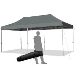 Costway 10'x20' Pop up Canopy Tent Folding Heavy Duty Sun Shelter Adjustable W/Bag -Outlet Camping Gear Store unnamed file 4439