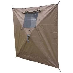 Clam Outdoors CLAM Quick-Set Wind and Sun Panel Attachment for Traveler, Venture, and Escape Screen Shelter Canopy Tent, Accessory Only, Brown (2 pack)