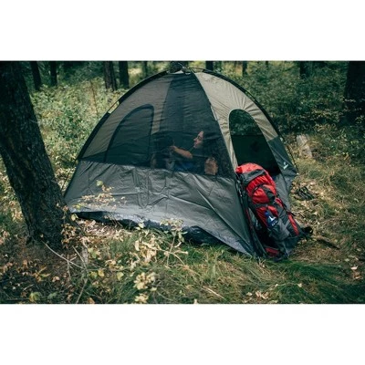 Stansport Trophy Hunter 3 Person Dome Tent Olive/Tan 12 Stansport Trophy Hunter 3 Person Dome Tent Olive/Tan - Image 10