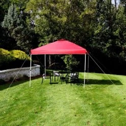 Sunnydaze Decor Sunnydaze Premium Pop-Up Canopy with Rolling Carry Bag - 10' x 10' - Red 16 Sunnydaze Decor Sunnydaze Premium Pop-Up Canopy with Rolling Carry Bag - 10' x 10' - Red -Outlet Camping Gear Store unnamed file 4515