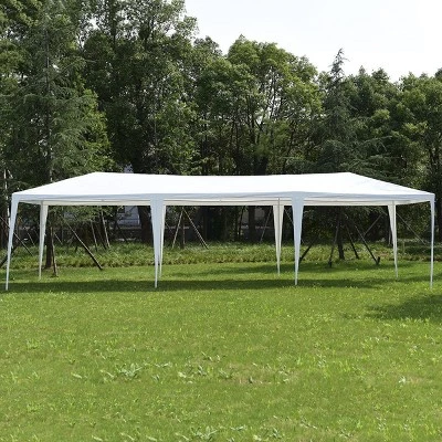 Costway 10'x30'Party Wedding Tent Canopy Heavy duty Pavilion 5 Sidewall 4 Costway 10'x30'Party Wedding Tent Canopy Heavy duty Pavilion 5 Sidewall - Image 2