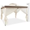 Costway 10’x 10’ 2-tier Canopy Gazebo Tent Outdoor Netting Picnic Party Sun Shade 1 Costway 10’x 10’ 2-tier Canopy Gazebo Tent Outdoor Netting Picnic Party Sun Shade -Outlet Camping Gear Store unnamed file 4536