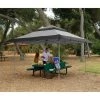 Z-Shade 13 x 13 Foot Adjustable Height Instant Gazebo Outdoor Canopy Patio Shelter Tent with Stakes, Steel Frame, and Storage Carry Bag, Gray -Outlet Camping Gear Store unnamed file 4597