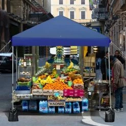 Costway 8x8 FT Pop up Canopy Tent Shelter Wheeled Carry Bag 4 Canopy Sand Bag -Outlet Camping Gear Store unnamed file 4669