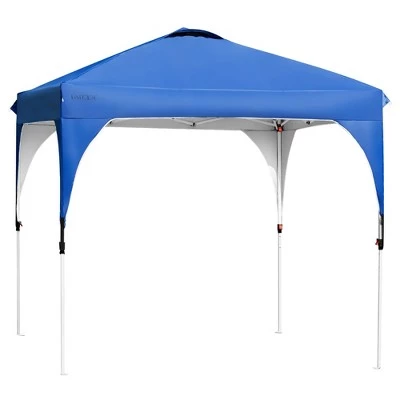 Costway 8x8 FT Pop up Canopy Tent Shelter Height Adjustable w/ Roller Bag 9 Costway 8x8 FT Pop up Canopy Tent Shelter Height Adjustable w/ Roller Bag - Image 7
