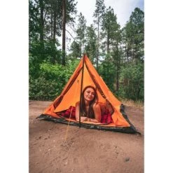 Stansport Scout Backpack 2 Person A Frame Tent Orange