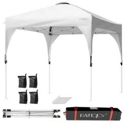 Costway 8x8 FT Pop up Canopy Tent Shelter Height Adjustable w/ Roller Bag 23 Costway 8x8 FT Pop up Canopy Tent Shelter Height Adjustable w/ Roller Bag -Outlet Camping Gear Store unnamed file 4690