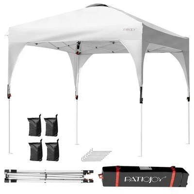 Costway 8x8 FT Pop up Canopy Tent Shelter Height Adjustable w/ Roller Bag 13 Costway 8x8 FT Pop up Canopy Tent Shelter Height Adjustable w/ Roller Bag - Image 11