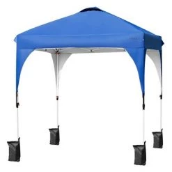 Costway 6.6x6.6 FT Pop up Canopy Tent Shelter Height Adjustable w/ Roller Bag -Outlet Camping Gear Store unnamed file 4698