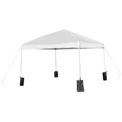 Emma and Oliver 10'x10' Pop Up Straight Leg Canopy Tent With Sandbags and Wheeled Case -Outlet Camping Gear Store unnamed file 4721