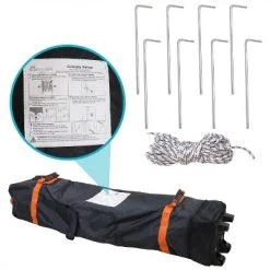 Sunnydaze Decor Sunnydaze Premium Pop-Up Canopy with Rolling Carry Bag - 10' x 10' - Blue 18 Sunnydaze Decor Sunnydaze Premium Pop-Up Canopy with Rolling Carry Bag - 10' x 10' - Blue -Outlet Camping Gear Store unnamed file 4734