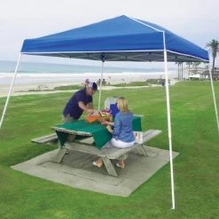 Z-Shade ZSBP10INSTBK 10 by 10 Foot Instant Blue Pop Up Shade Canopy Tent Emergency Shelter for Outdoor and Indoor Use, 64 Square Foot Coverage -Outlet Camping Gear Store unnamed file 4739