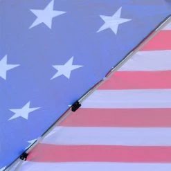 Outsunny 10' x 10' Pop Up Canopy Event Tent with American Flag Roof, Slanted Legs, Easy Height Adjustable for Wedding Party for Patio Backyard Garden -Outlet Camping Gear Store unnamed file 4744