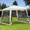Outsunny 10'x10' Outdoor Party Tent Canopy with Mesh Sidewalls, Patio Gazebo Sun Shade Screen Shelter 2 Outsunny 10'x10' Outdoor Party Tent Canopy with Mesh Sidewalls, Patio Gazebo Sun Shade Screen Shelter -Outlet Camping Gear Store unnamed file 4745