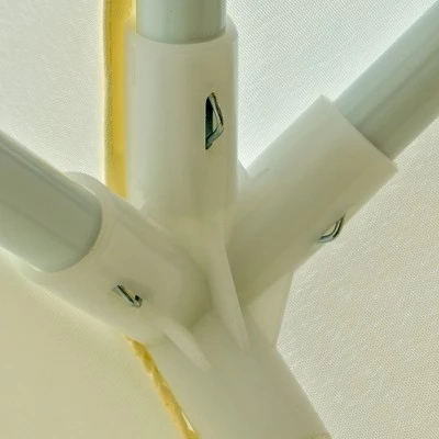 Outsunny 10'x10' Outdoor Party Tent Canopy with Mesh Sidewalls, Patio Gazebo Sun Shade Screen Shelter 6 Outsunny 10'x10' Outdoor Party Tent Canopy with Mesh Sidewalls, Patio Gazebo Sun Shade Screen Shelter - Image 4