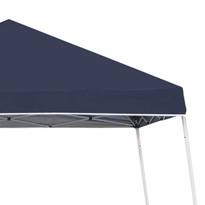 Z-Shade 10 x 10 Foot Push Button Angled Leg Instant Shade Outdoor Canopy Tent Portable Shelter with Steel Frame and Storage Bag, Navy 4 Z-Shade 10 x 10 Foot Push Button Angled Leg Instant Shade Outdoor Canopy Tent Portable Shelter with Steel Frame and Storage Bag, Navy - Image 2